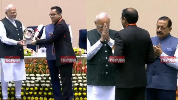 Tripura’s two District Collectors received awards for Development Tripura’s two District Collectors received awards for Development